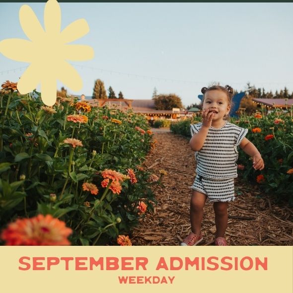 September Weekday Admission 2025