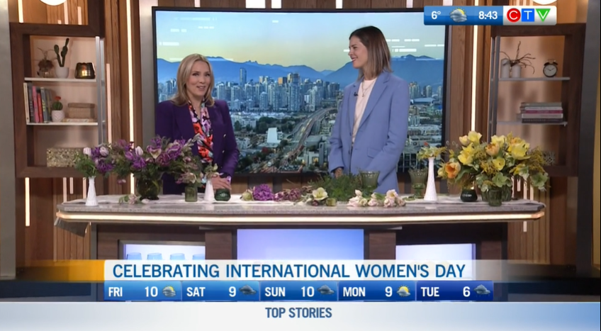 GREENDALE ACRES IN THE NEWS: SPRING BLOOMS & INTERNATIONAL WOMEN’S DAY FEATURE ON CTV